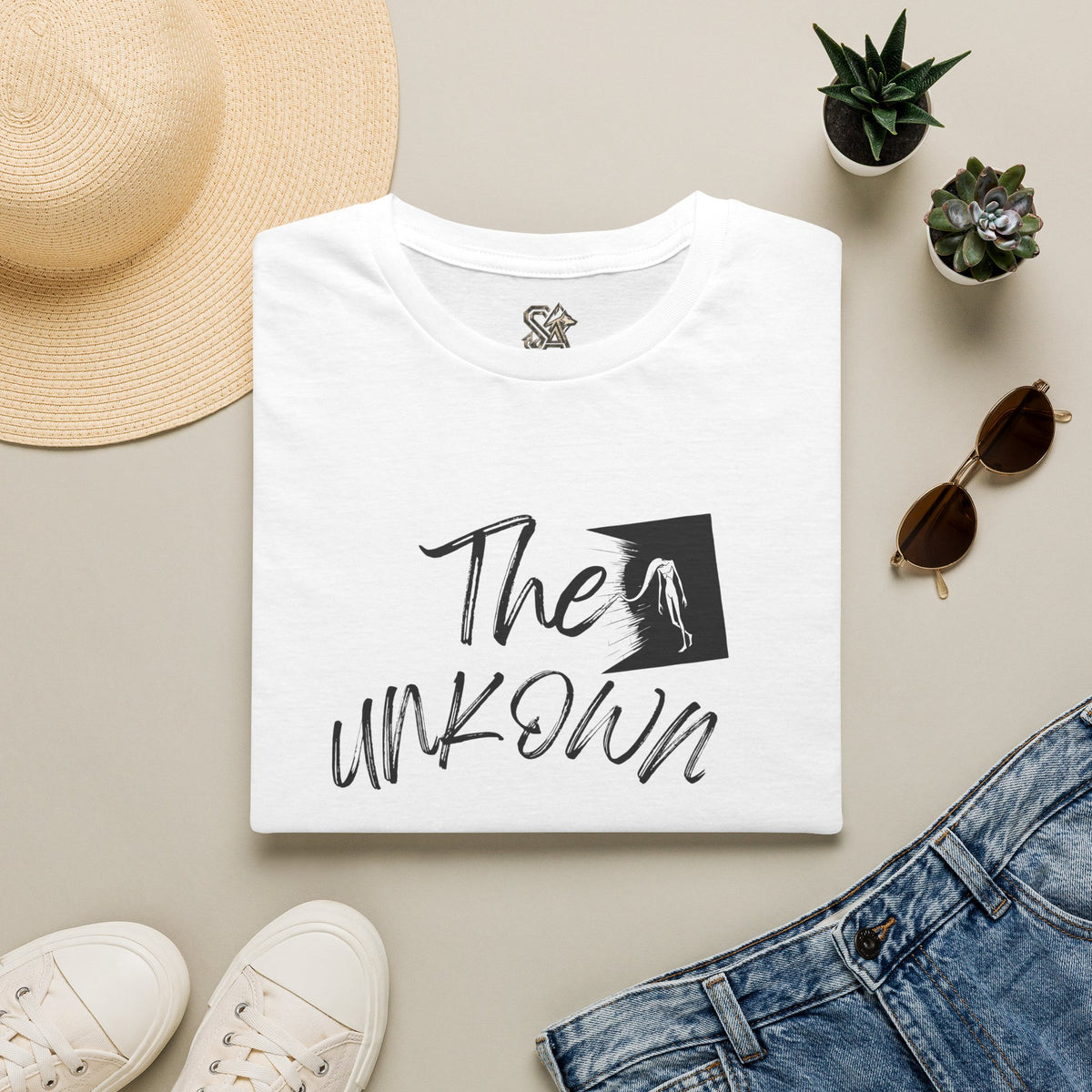THE UNKOWN T-Shirt Premium Design SKIALFA Unisex
