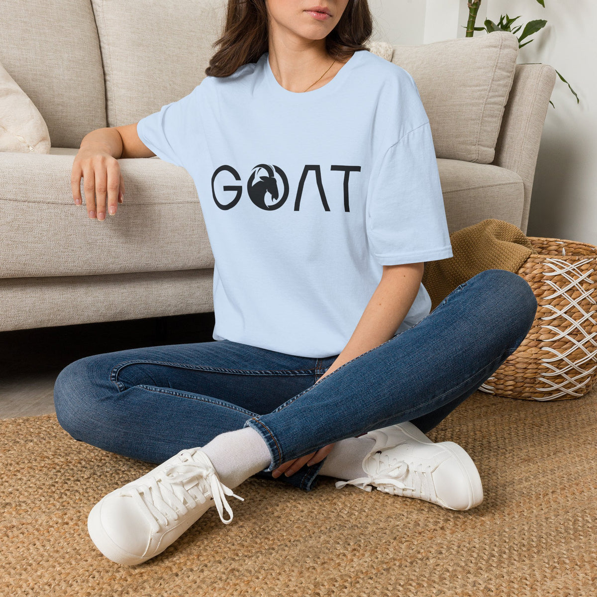 GOAT T-Shirt Premium Design SKIALFA Unisex