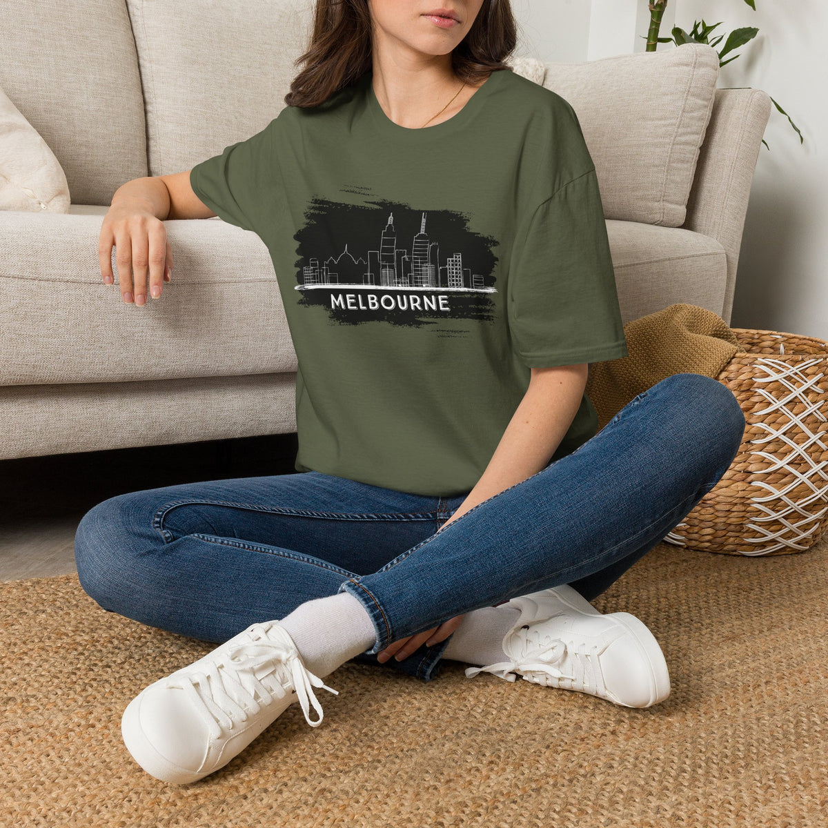 MELBOURNE Australia T-Shirt Premium Design SKIALFA Unisex