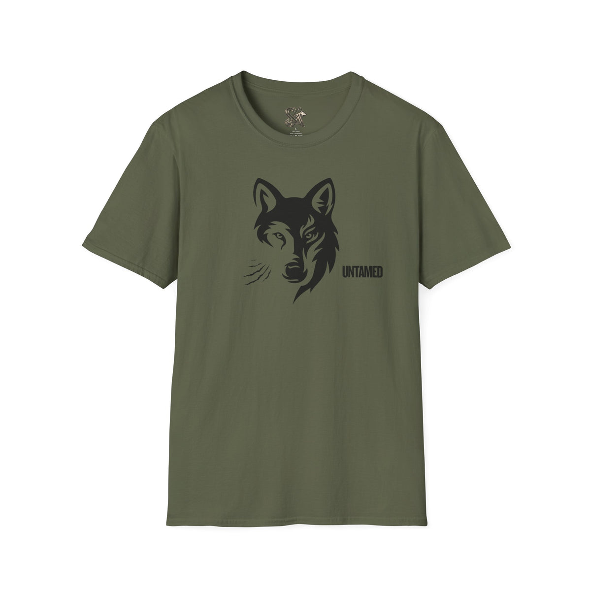 UNTAMED Wolf T-Shirt Premium Design SKIALFA Unisex