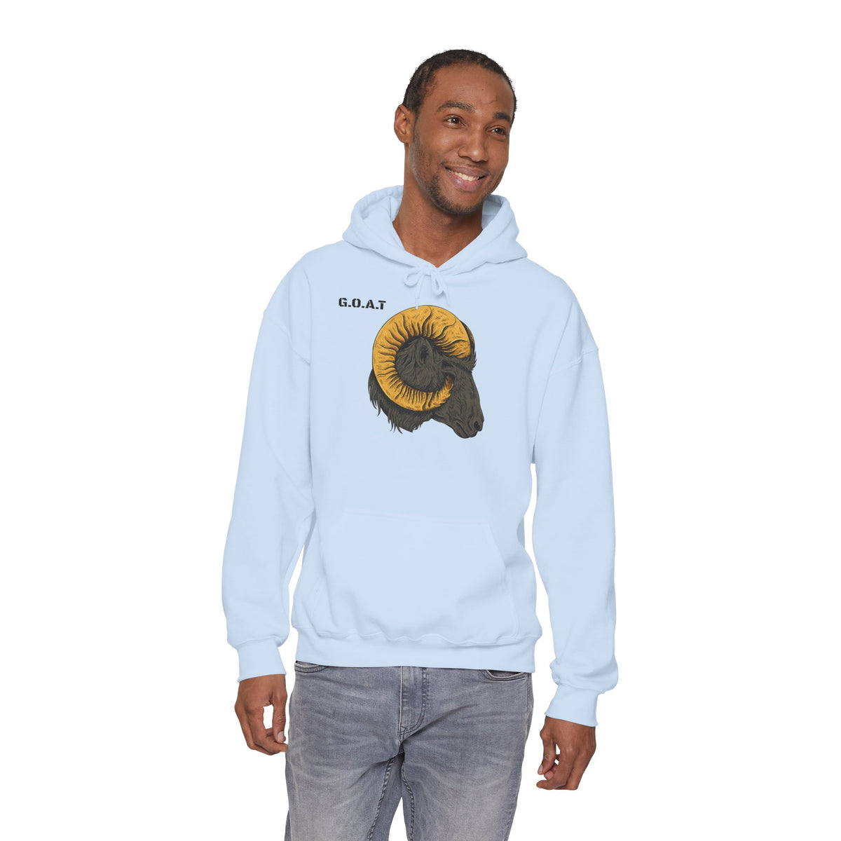 GOAT Head Goat Hoodie Premium Design SKIALFA Unisex