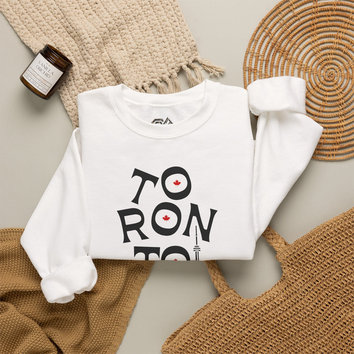 Toronto Sweatshirt Premium Design SKIALFA Unisex