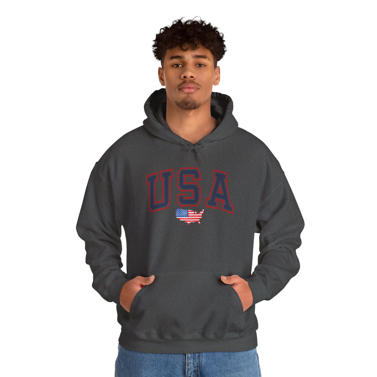 USA Hoodie Premium Design SKIALFA Unisex
