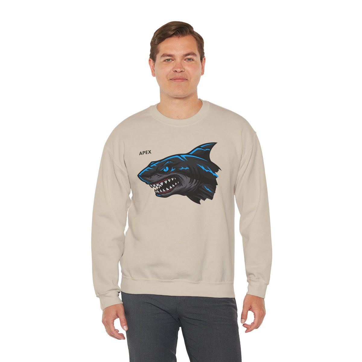 APEX Shark Sweatshirt Premium Design SKIALFA Unisex