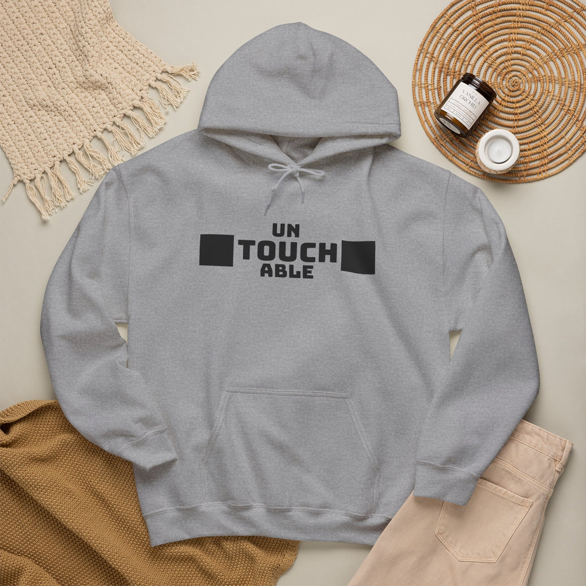 UNTOUCHABLE  Hoodie | Premium Design SKIALFA Unisex