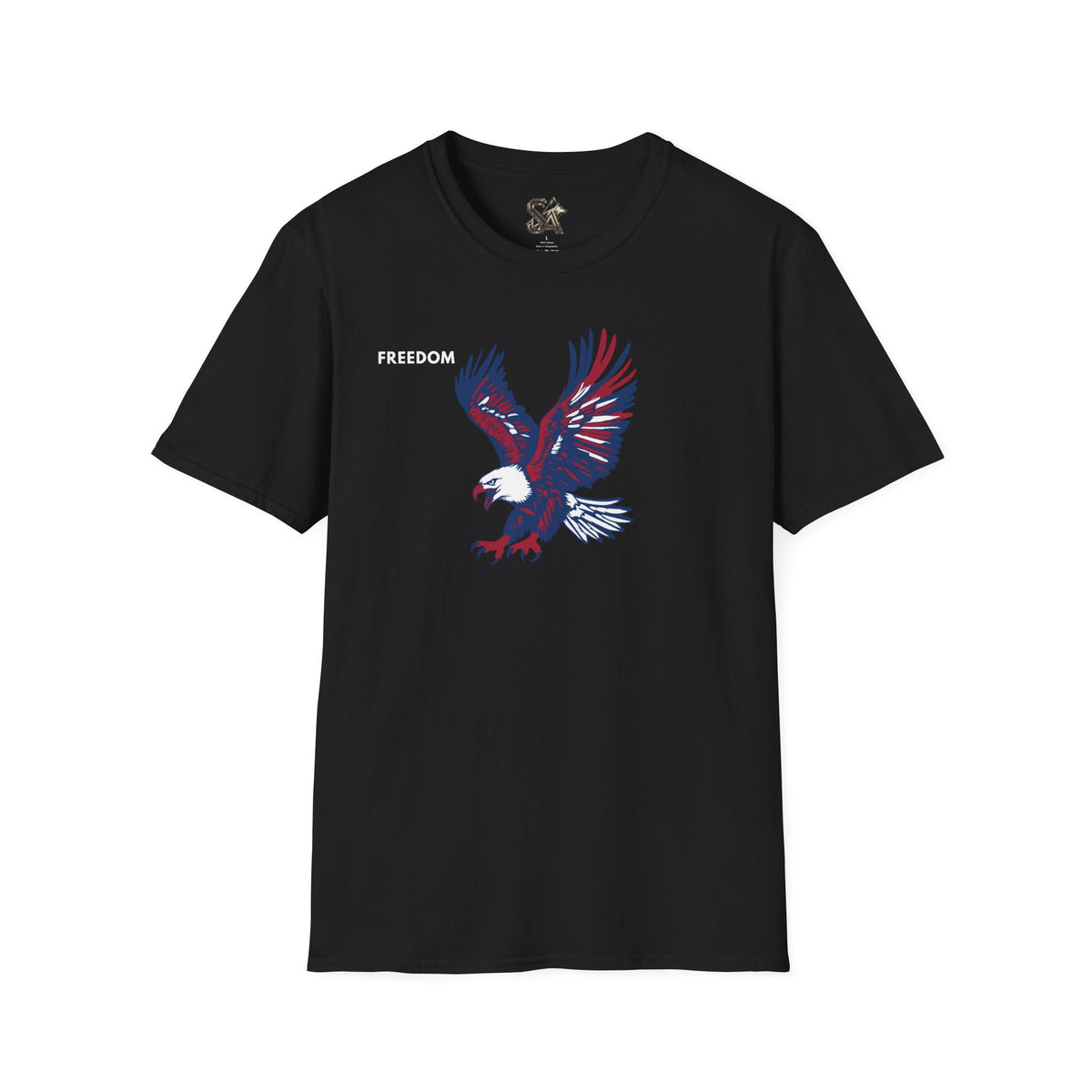 FREEDOM Eagle T-Shirt Premium Design SKIALFA Unisex