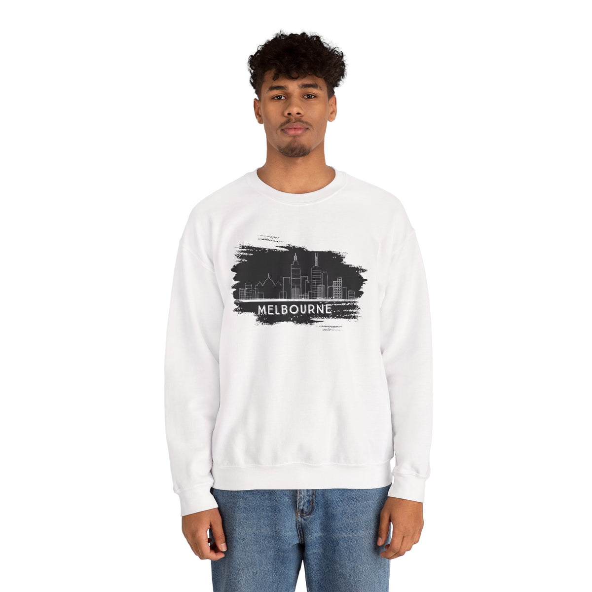 Melbourne Sweatshirt Premium Design SKIALFA Unisex