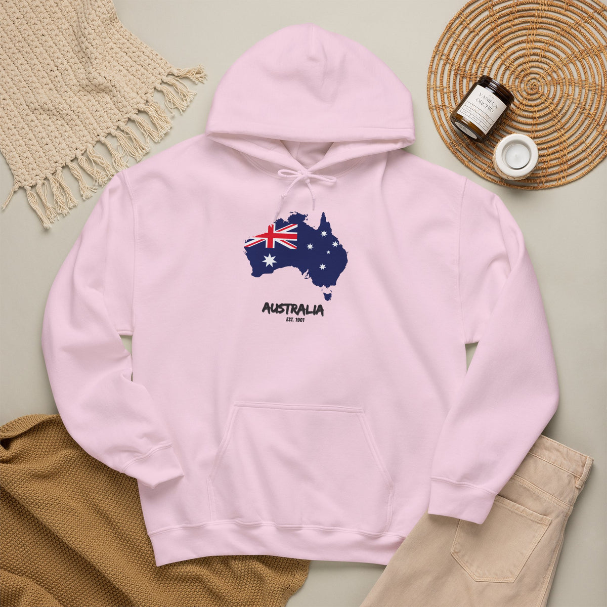 AUSTRALIA Hoodie Premium Design SKIALFA Unisex