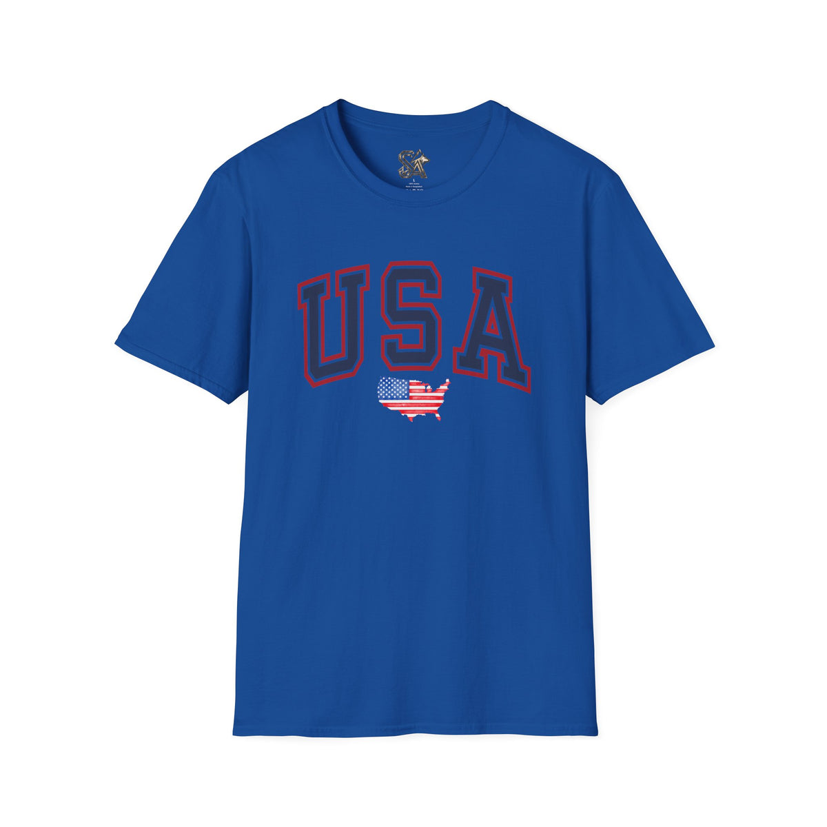 USA Flag T-Shirt Premium Design SKIALFA Unisex