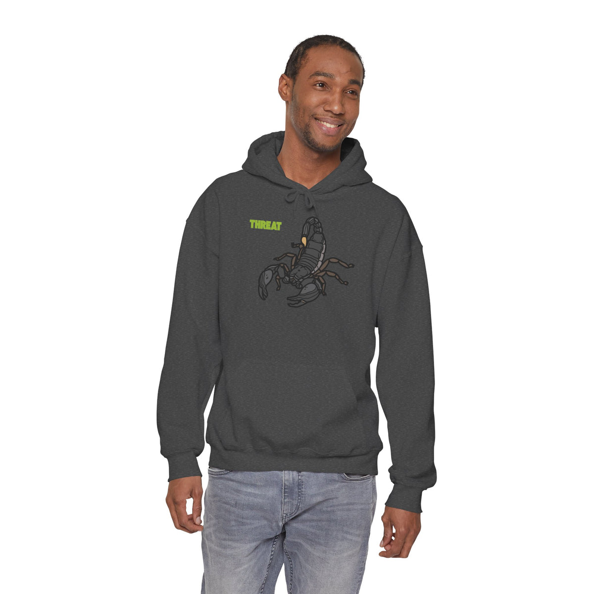 THREAT Scorpion Hoodie Premium Design SKIALFA Unisex