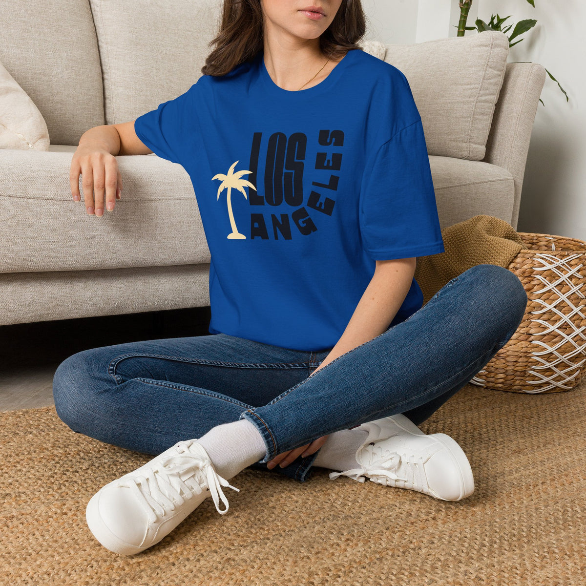 LOS ANGELES T-Shirt Premium Design SKIALFA Unisex