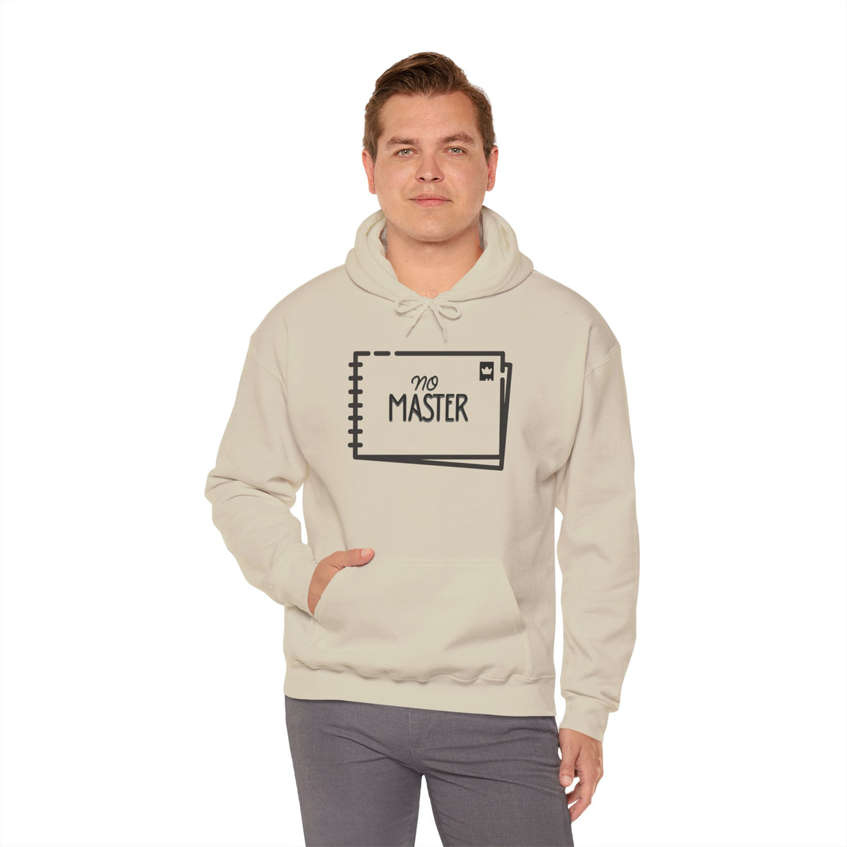 NO MASTER Hoodie Premium Design SKIALFA Unisex