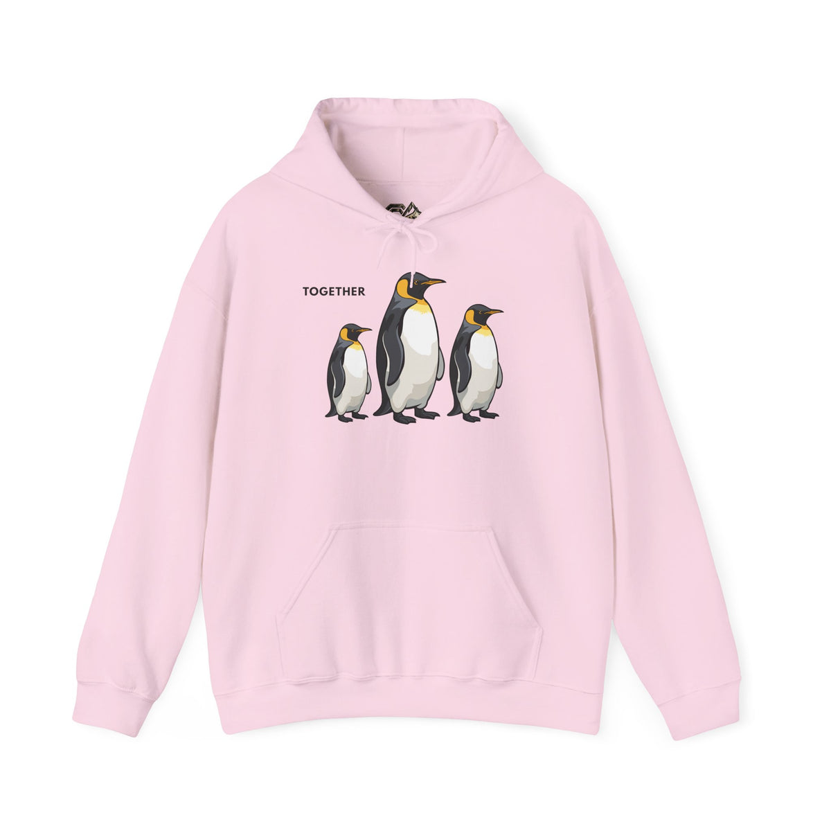 TOGETHER Penguin Hoodie Premium Design SKIALFA Unisex