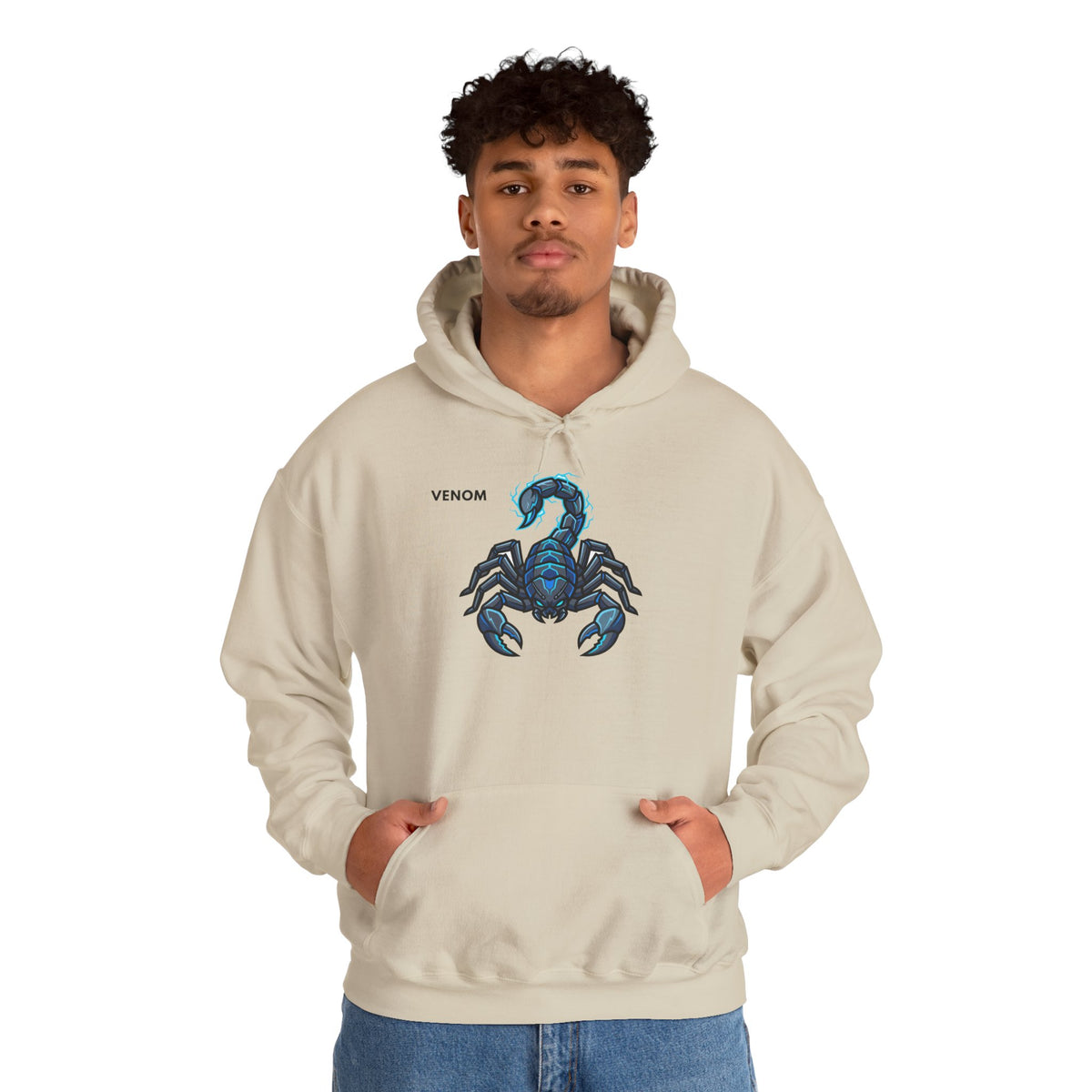 VENOM Scorpion Hoodie Premium Design SKIALFA Unisex