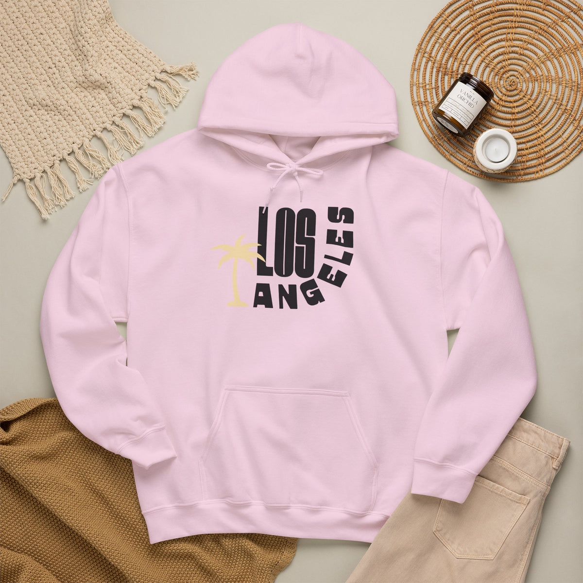 LOS ANGELES Hoodie Premium Design SKIALFA 9Unisex