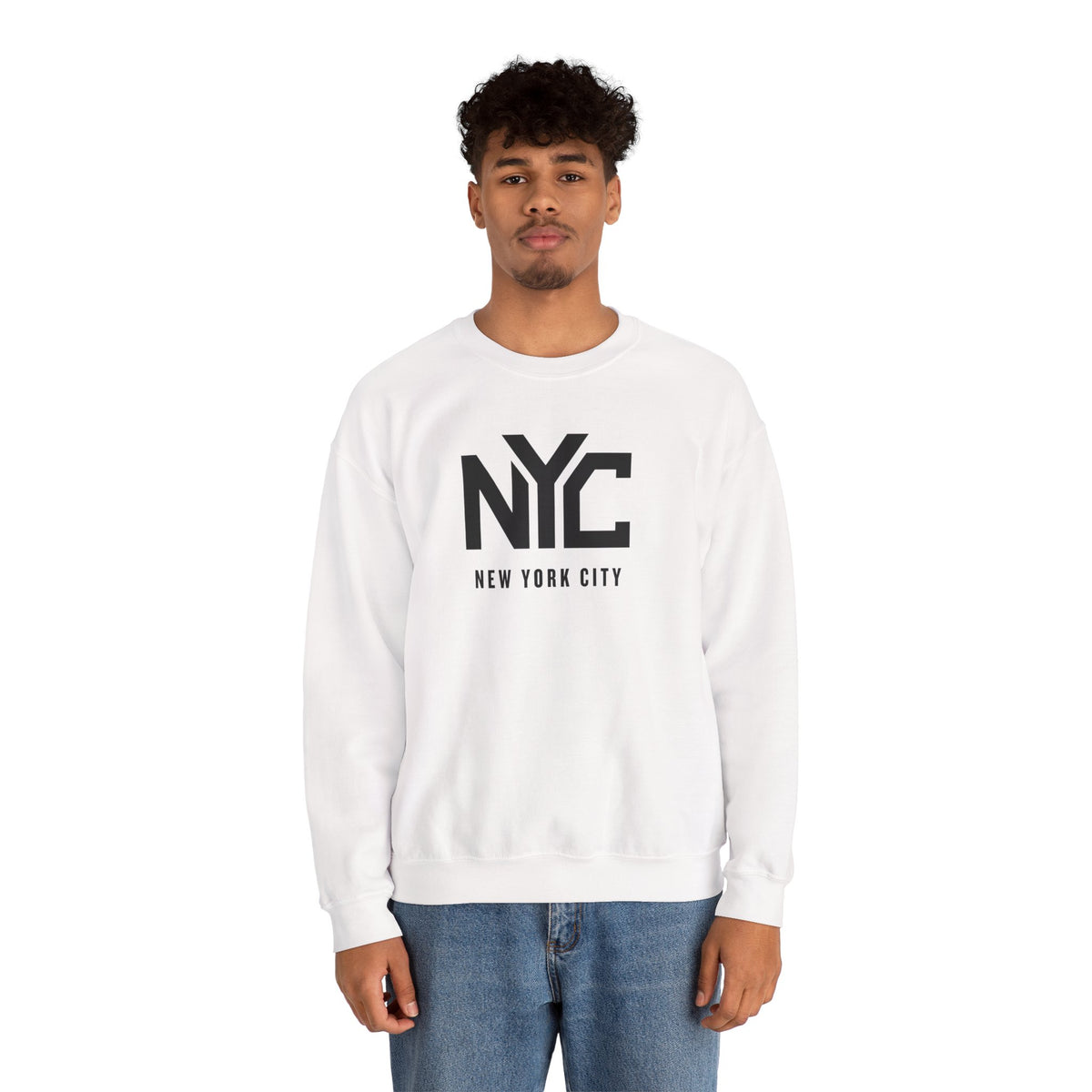 NYC New York City Sweatshirt Premium Design SKIALFA Unisex