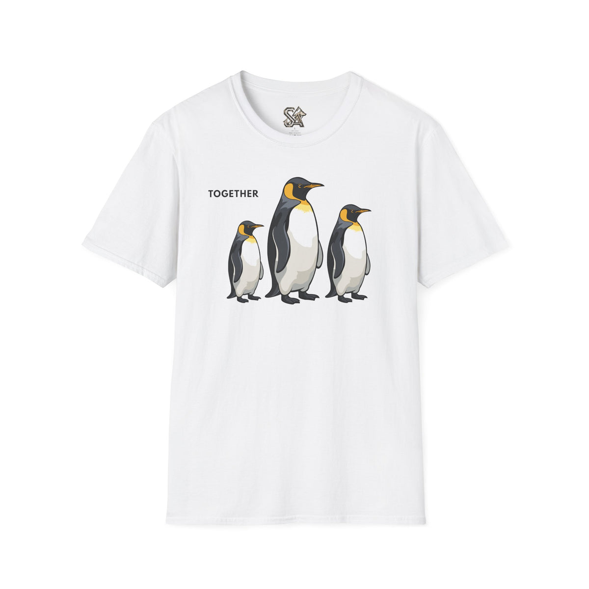 TOGETHER Penguin T-Shirt Premium Design Unisex