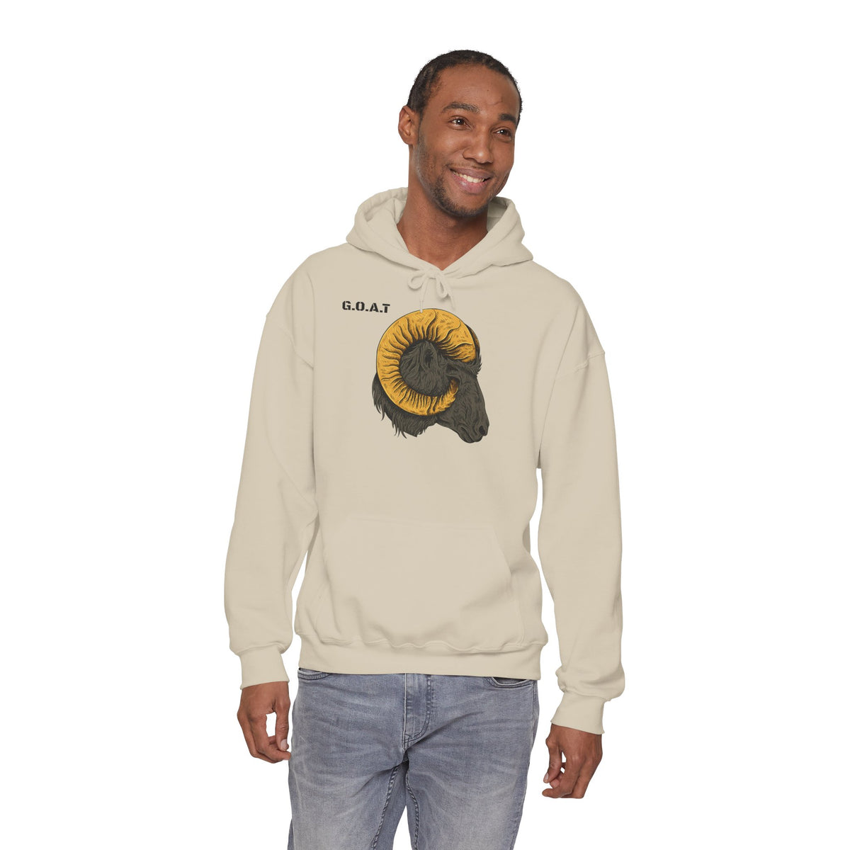 GOAT Head Goat Hoodie Premium Design SKIALFA Unisex