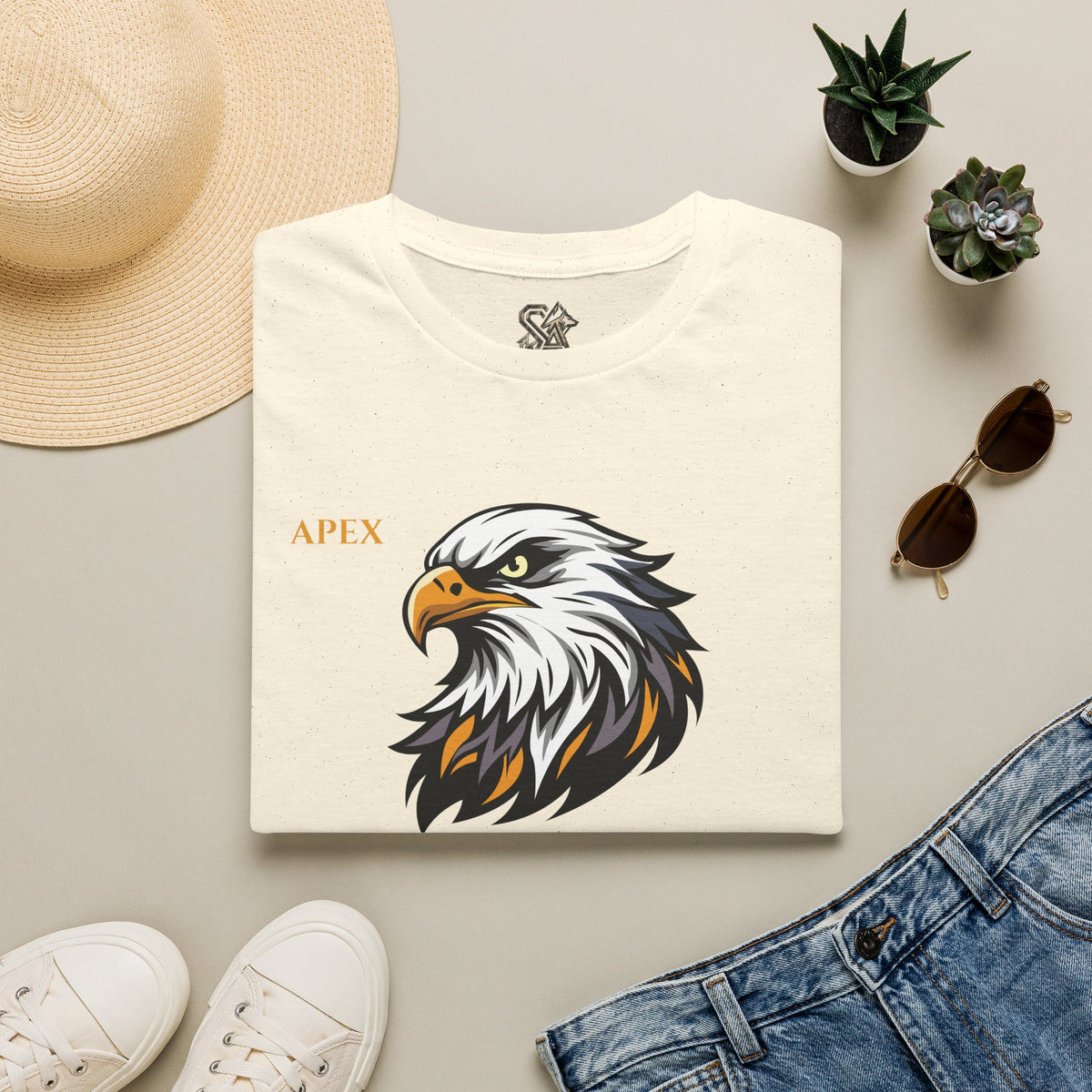 APEX EagleT-Shirt Premium Design SKIALFA Unisex