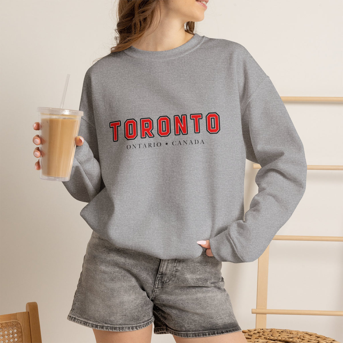 Toronto Canada Sweatshirt Premium Design SKIALFA Unisex