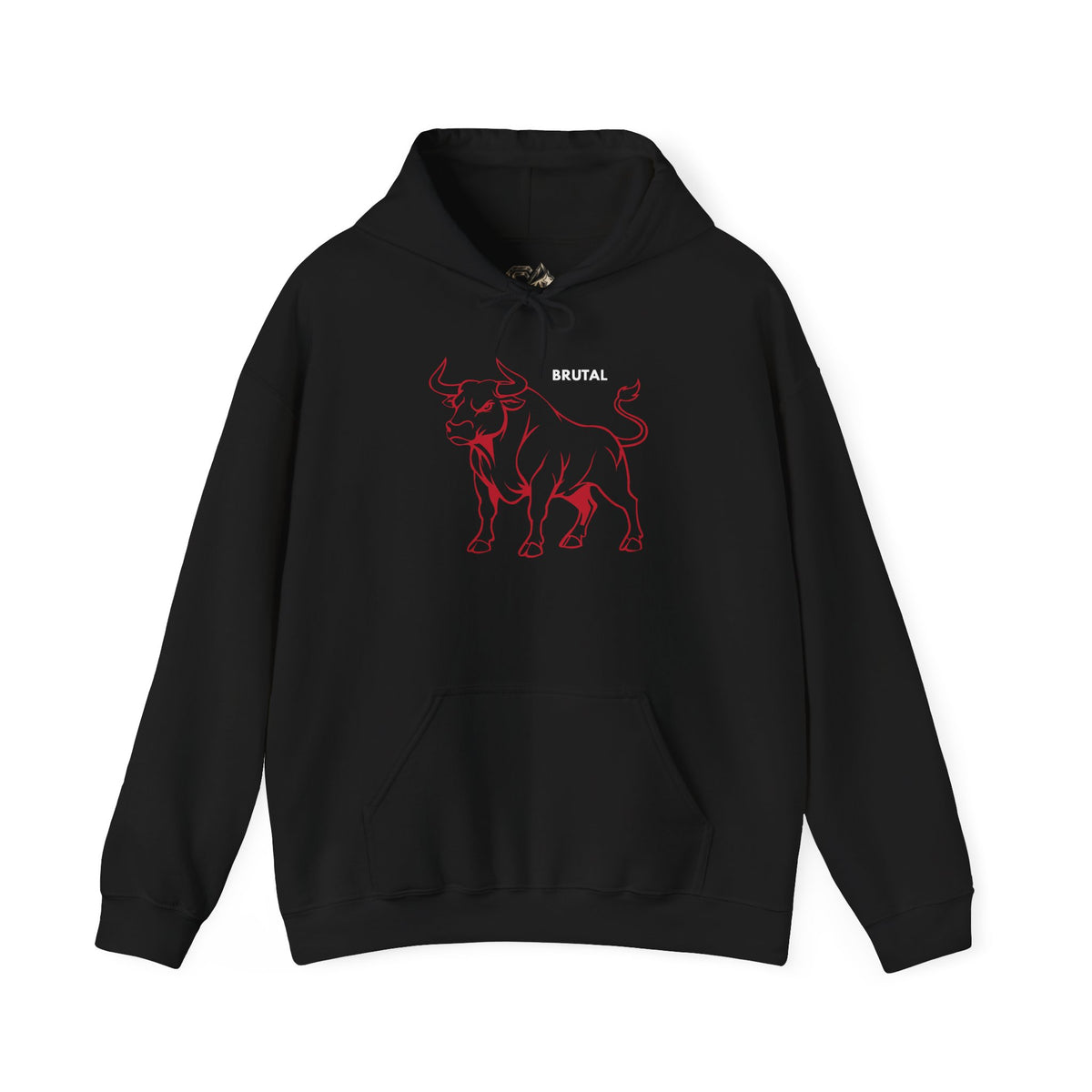 BRUTAL Bull Hoodie Premium Design SKIALFA Unisex