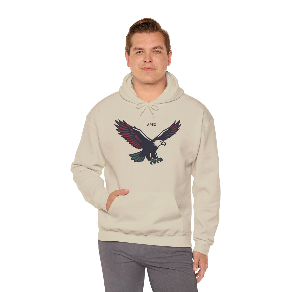 APEX Eagle Hoodie Premium Design SKIALFA Unisex