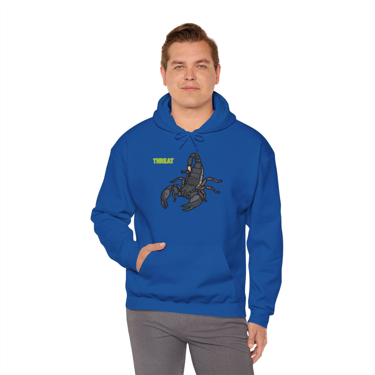 THREAT Scorpion Hoodie Premium Design SKIALFA Unisex
