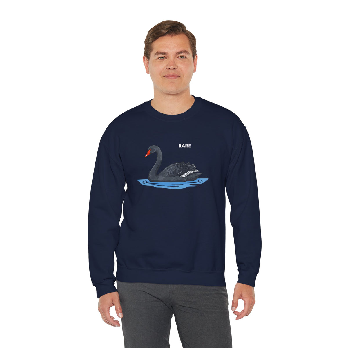 RARE Black Swan Sweatshirt Premium Design SKIALFA Unisex