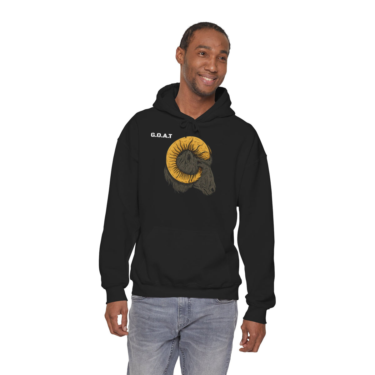 GOAT Head Goat Hoodie Premium Design SKIALFA Unisex