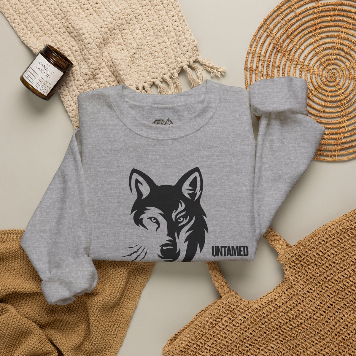 UNTAMED Sweatshirt Premium Design SKIALFA Unisex