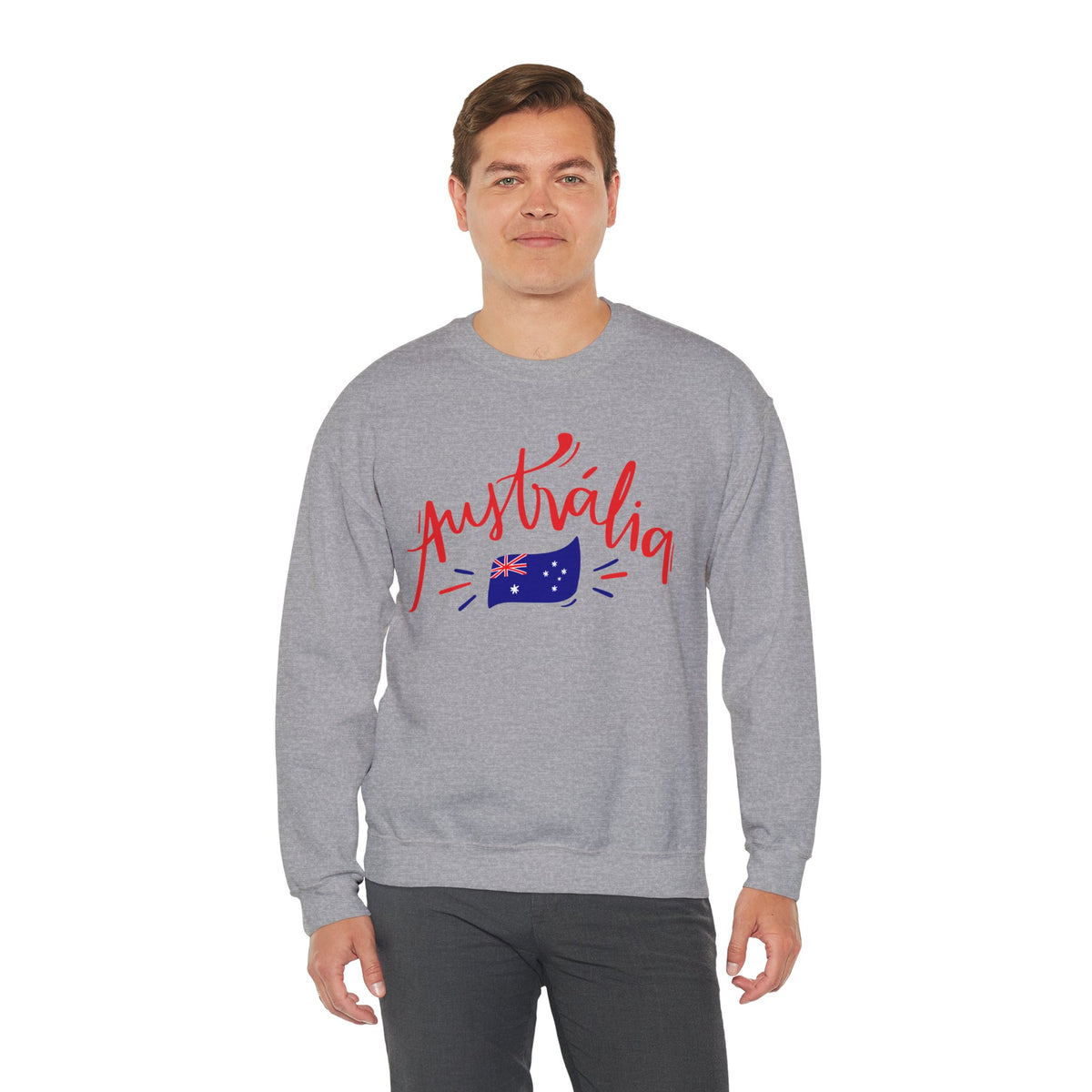 Australia Flag Sweatshirt Premium Design SKIALFA Unisex