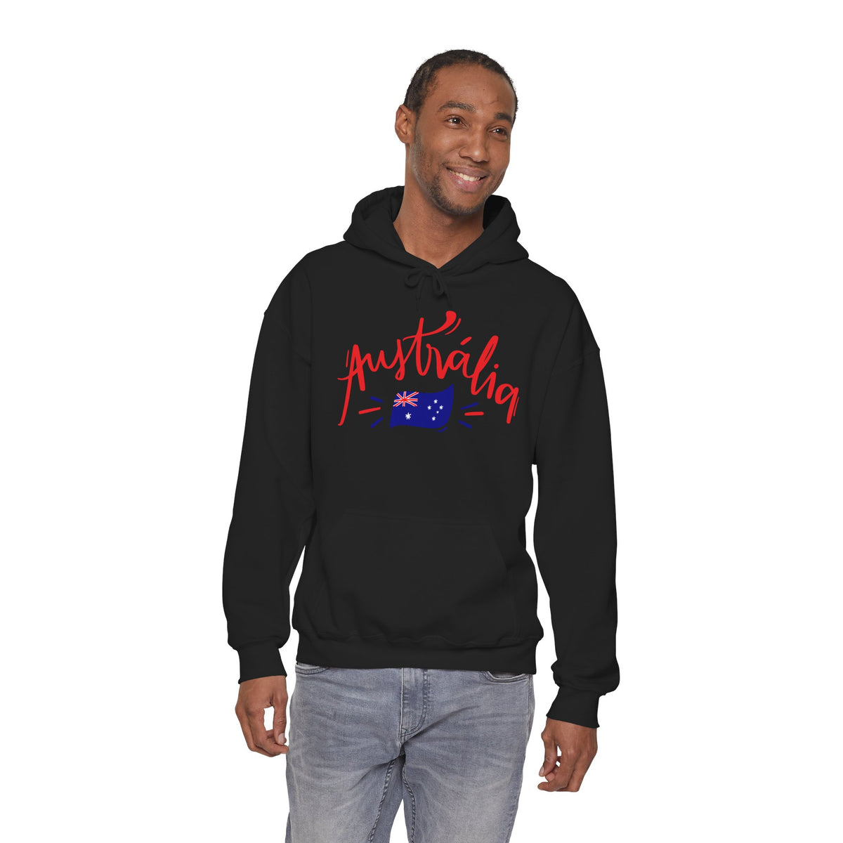 AUSTRALIA FLAG Hoodie Premium Design SKIALFA Unisex