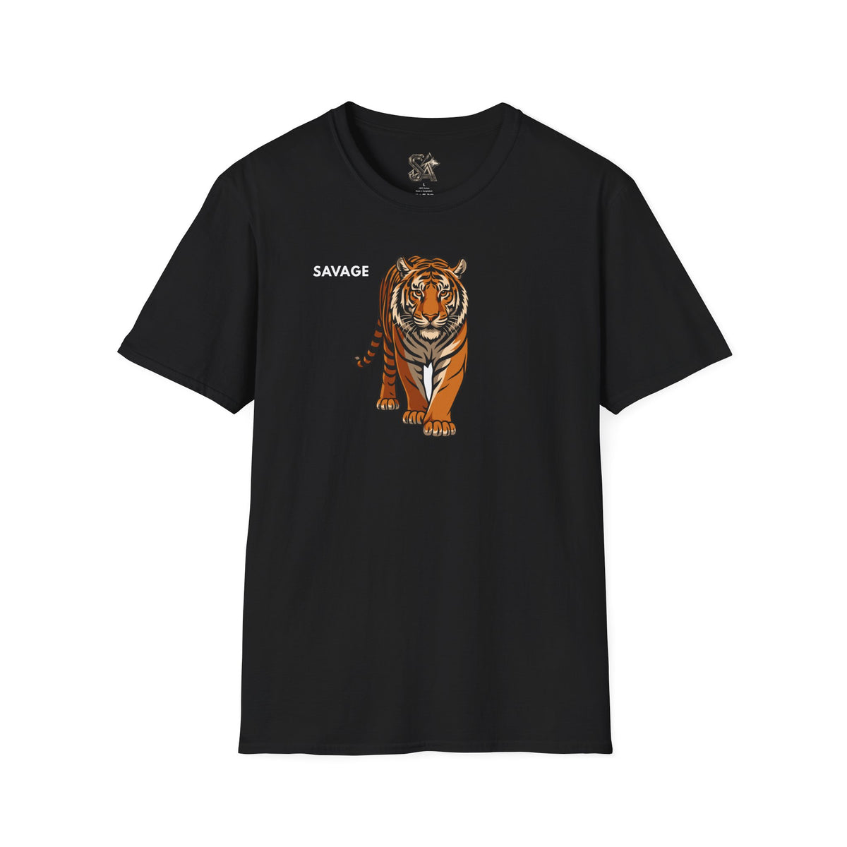 SAVAGE Tiger T-Shirt Premium Design SKIALFA Unisex