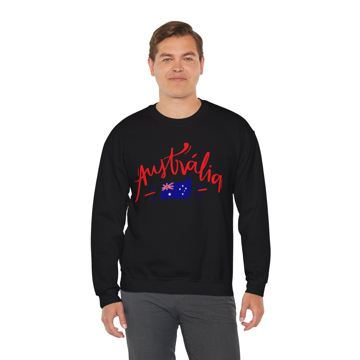 Australia Flag Sweatshirt Premium Design SKIALFA Unisex