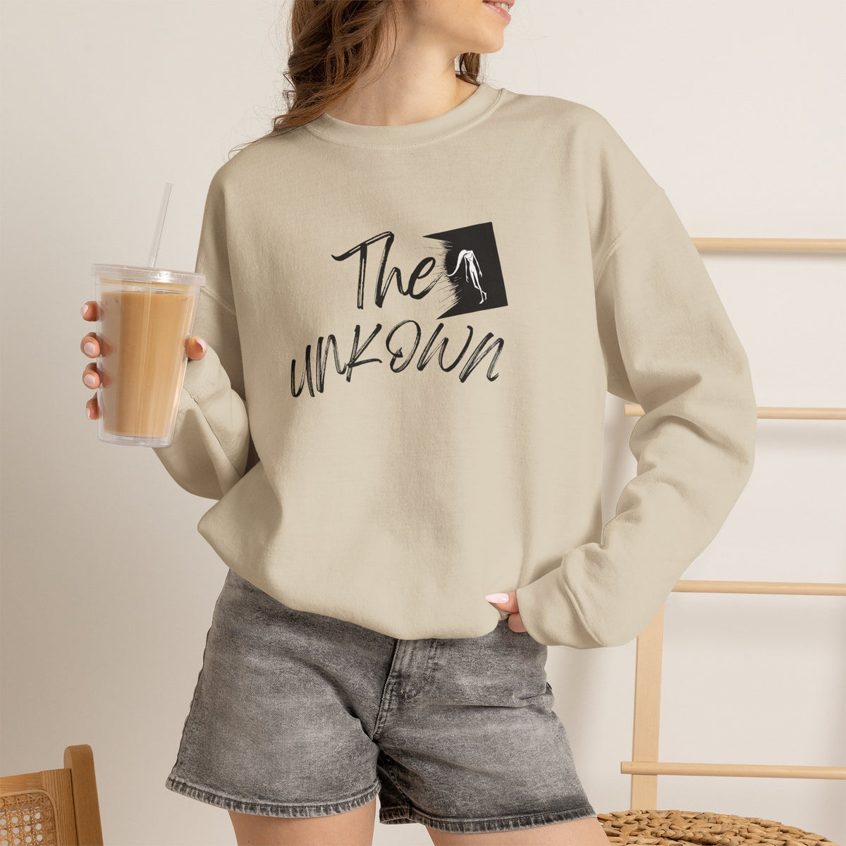 THE UNKOWN Sweatshirt Premium Design SKIALFA Unisex