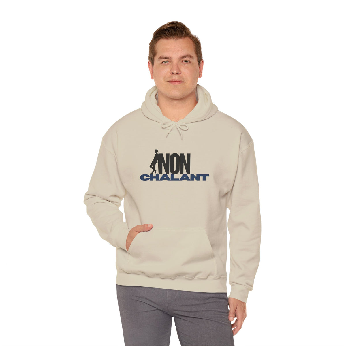 NONCHALANT Hoodie Premium Design SKIALFA Unisex