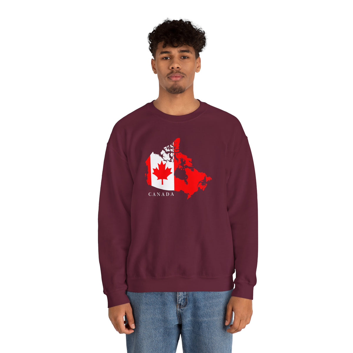 Canada Maple Sweatshirt Premium Design SKIALFA Unisex