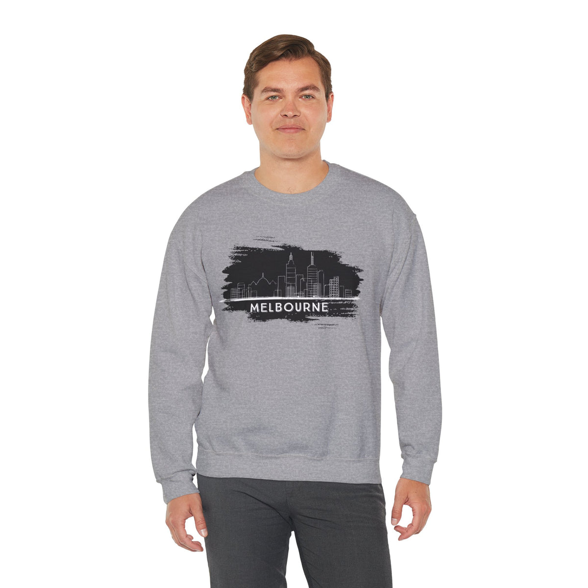Melbourne Sweatshirt Premium Design SKIALFA Unisex