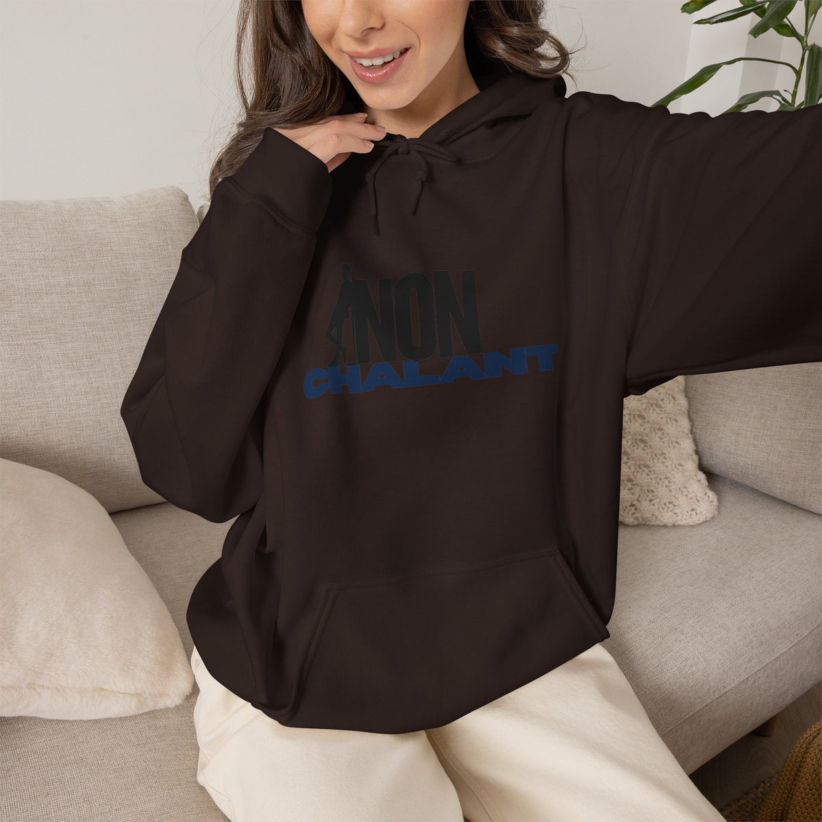 NONCHALANT Hoodie Premium Design SKIALFA Unisex
