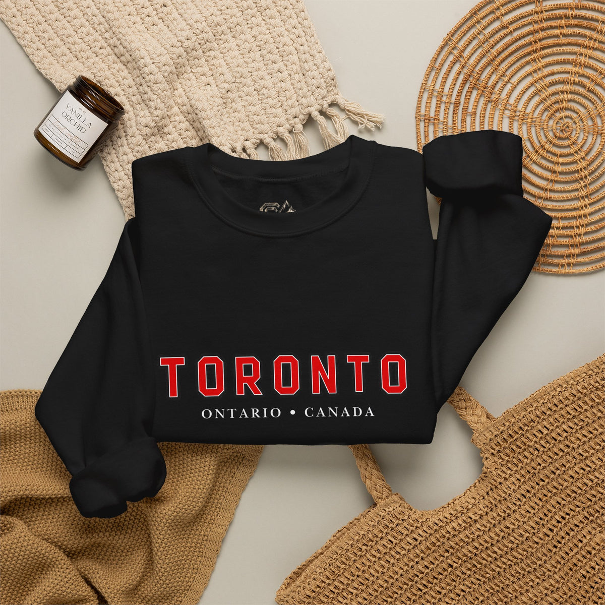 Toronto Canada Sweatshirt Premium Design SKIALFA Unisex