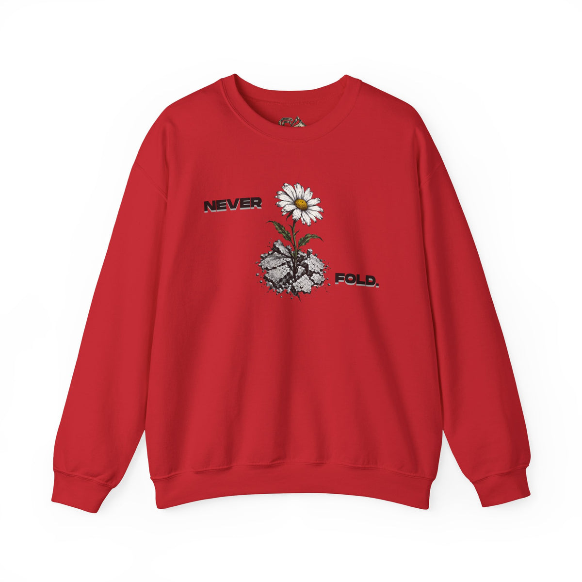 NEVER FOLD Sweatshirt Premium Design SKIALFA Unisex