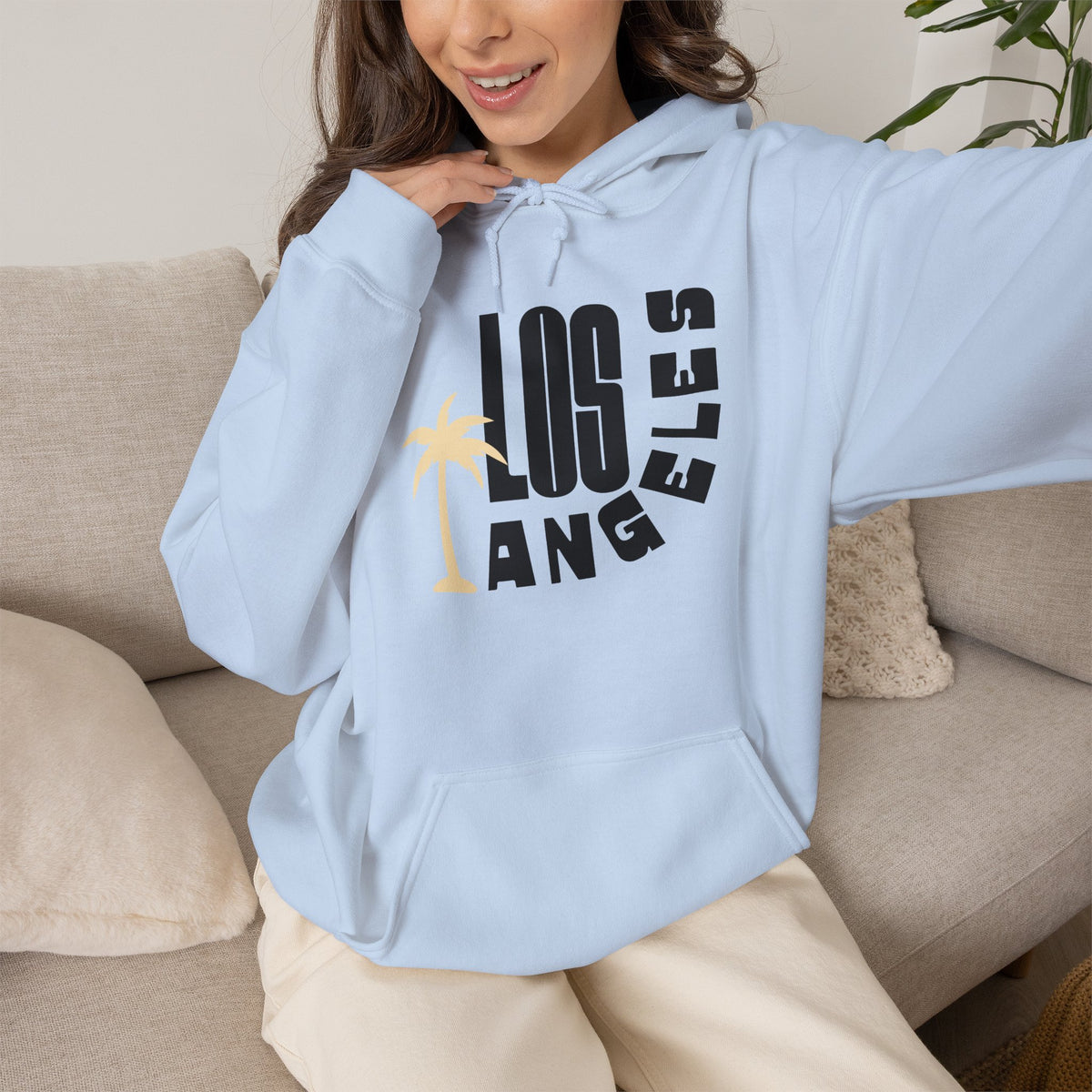 LOS ANGELES Hoodie Premium Design SKIALFA 9Unisex