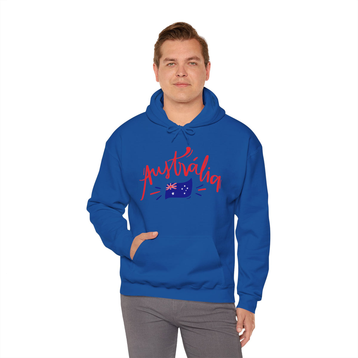 AUSTRALIA FLAG Hoodie Premium Design SKIALFA Unisex