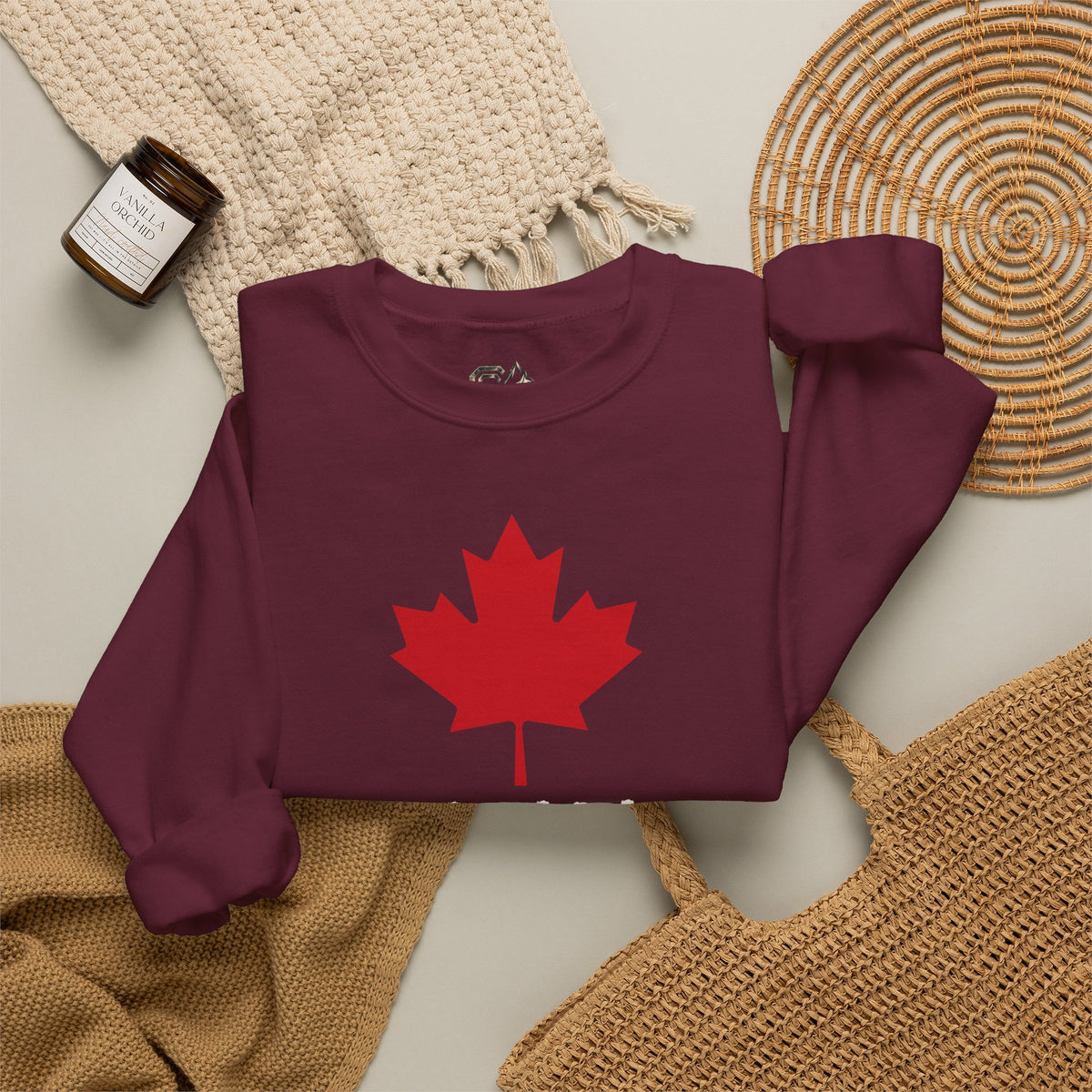 Canada Sweatshirt Premium Design SKIALFA Unisex