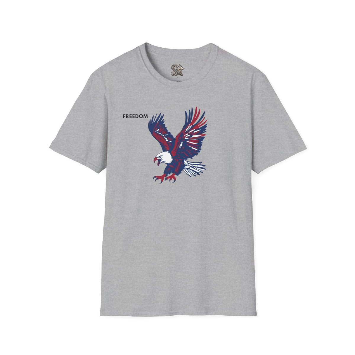 FREEDOM Eagle T-Shirt Premium Design SKIALFA Unisex