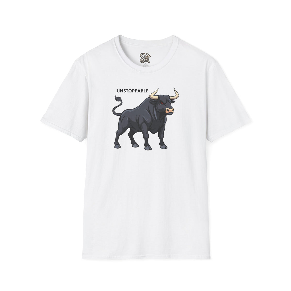 UNSTOPPABLE Bull T-Shirt Premium Design SKIALFA Unisex