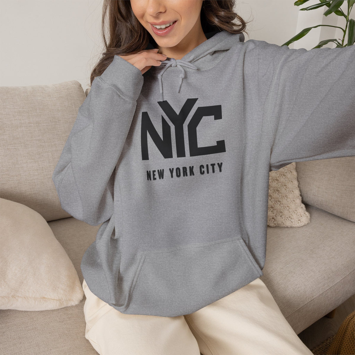 NEW YORK CITY Hoodie Premim Design SKIALFA Unisex