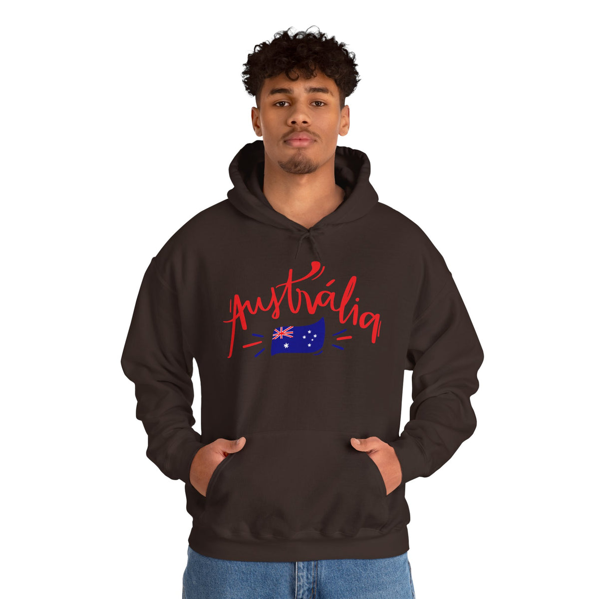 AUSTRALIA FLAG Hoodie Premium Design SKIALFA Unisex