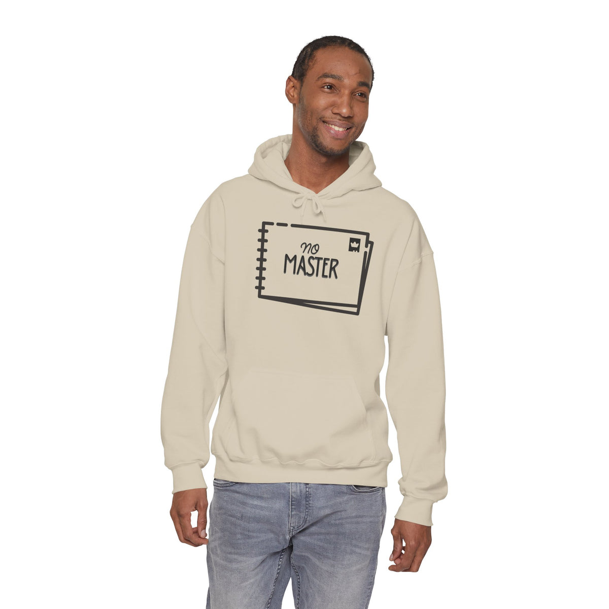 NO MASTER Hoodie Premium Design SKIALFA Unisex