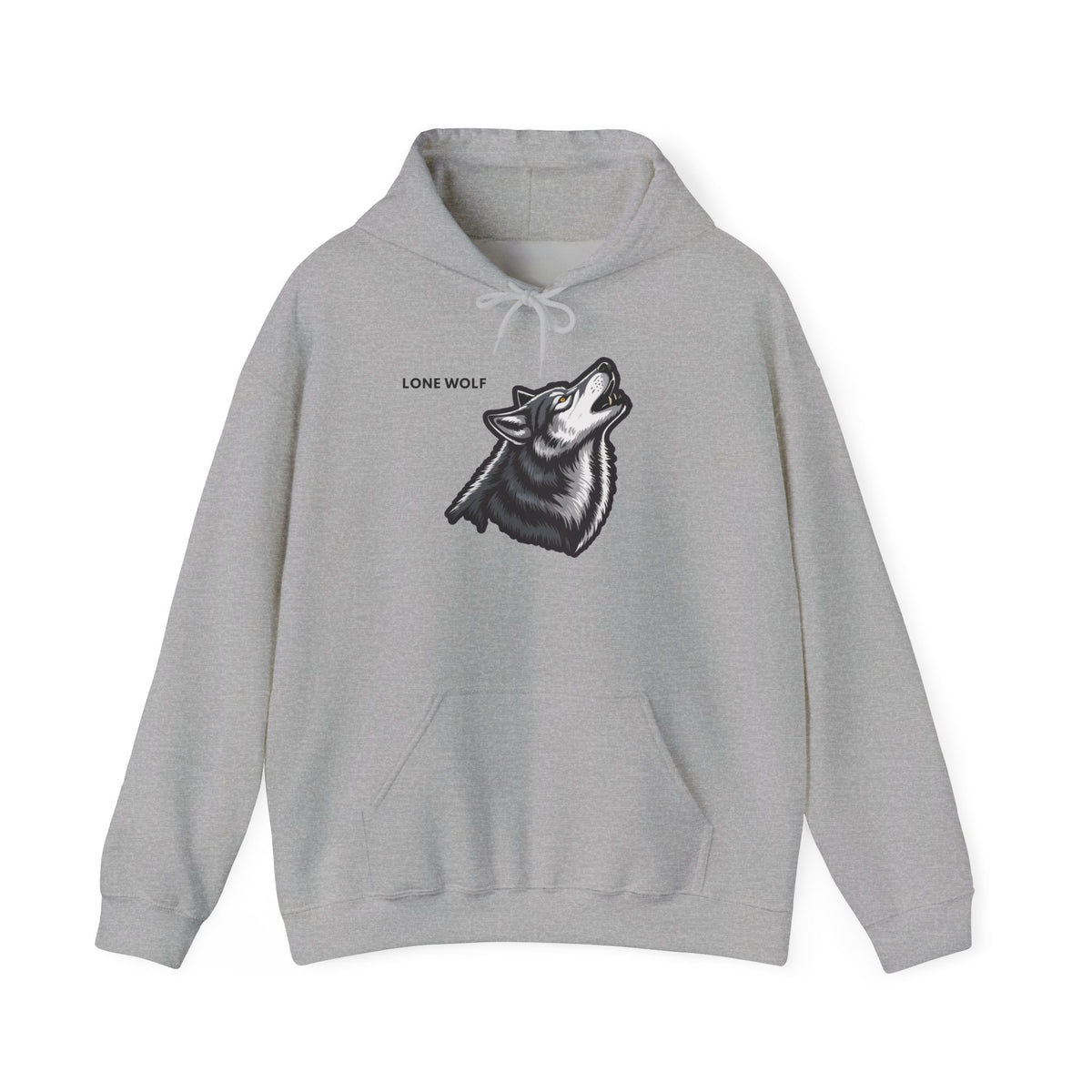 LONE WOLF Hoodie Premium Design SKIALFA Unisex